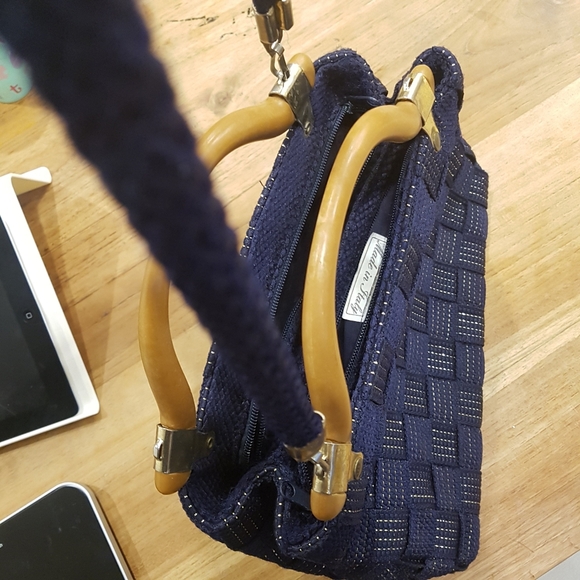 Made in Italy Weave Handbag - Picture 5 of 6